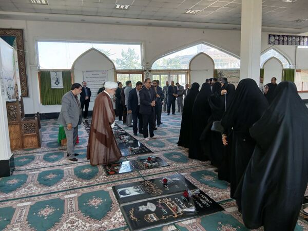 عهدی دوباره با شهیدان در گلزار شهدای املش