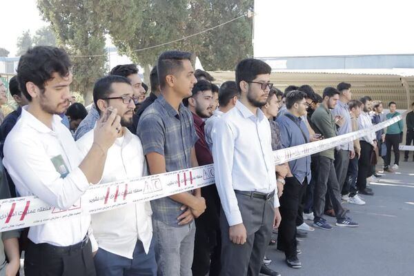 مانور تخلیه، امداد و نجات مصدوم اضطراری در دانشگاه فرهنگیان استان گلستان