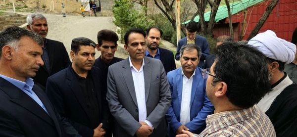 بازدید فرماندار از قطب گردشگری گناباد ، کاخک