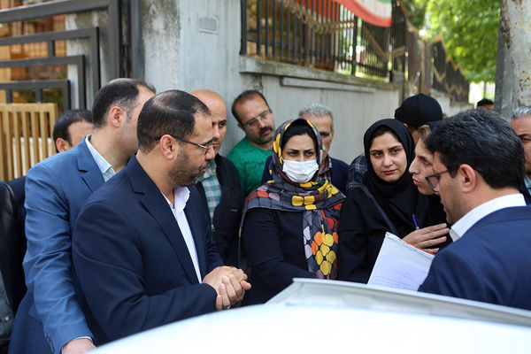 بازدید نماینده دولت و وزیر آموزش و پرورش از پروژه‌های عمرانی شهرستان سوادکوه