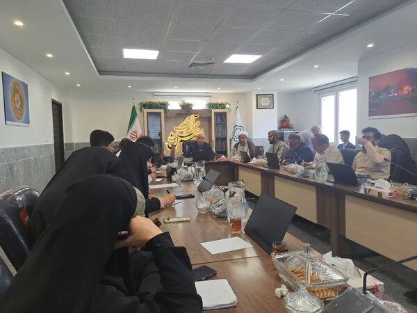 نشست خبری جانشین ستاد مردمی غدیر پردیسان قم با اصحاب رسانه 