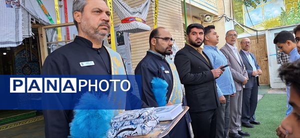 بازگشایی مدرسه شهید مطهری با لبخند مهر 