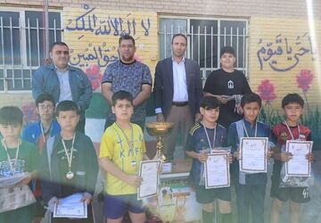 برگزاری لیگ المپیاد فوتبال دانش‌آموزی در مدرسه پسرانه شیخ صدوق صباشهر شهریار