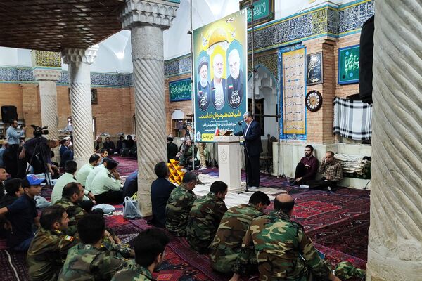 برگزاری مراسم گرامی‌داشت شهید «اسماعیل هنیه» در سنندج