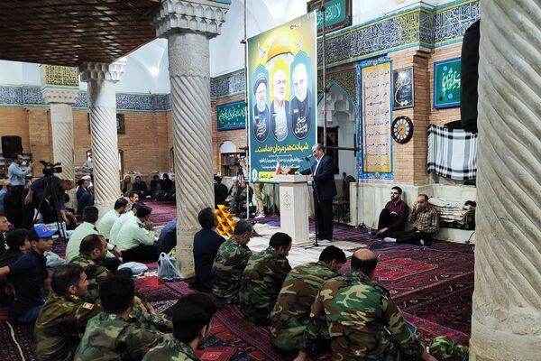 برگزاری مراسم گرامی‌داشت شهید «اسماعیل هنیه» در سنندج