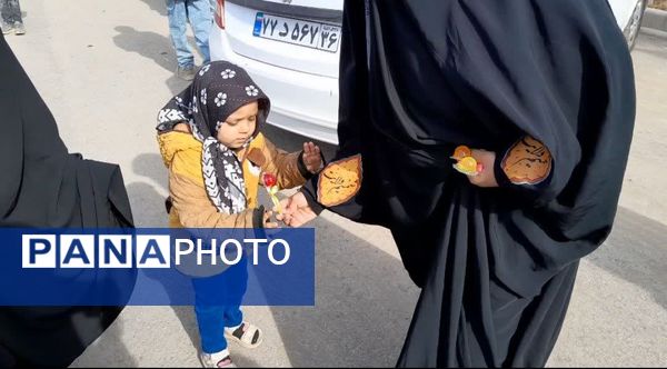 پیاده روی به عشق امام زمان (عج) در خواف