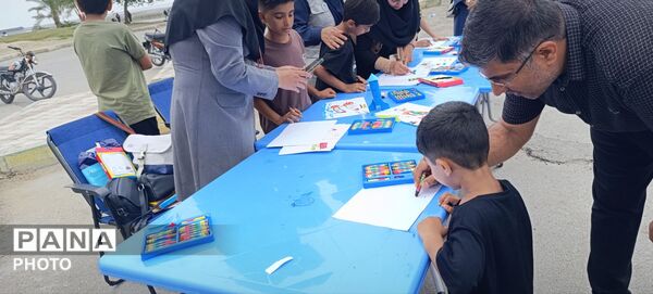 کانون پرورش فکری کودکان و نوجوانان بندرعباس در سوگ رهبر شهید