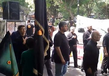 مراسم عزاداری امام جعفرصادق (ع) درناحیه یک شهرری