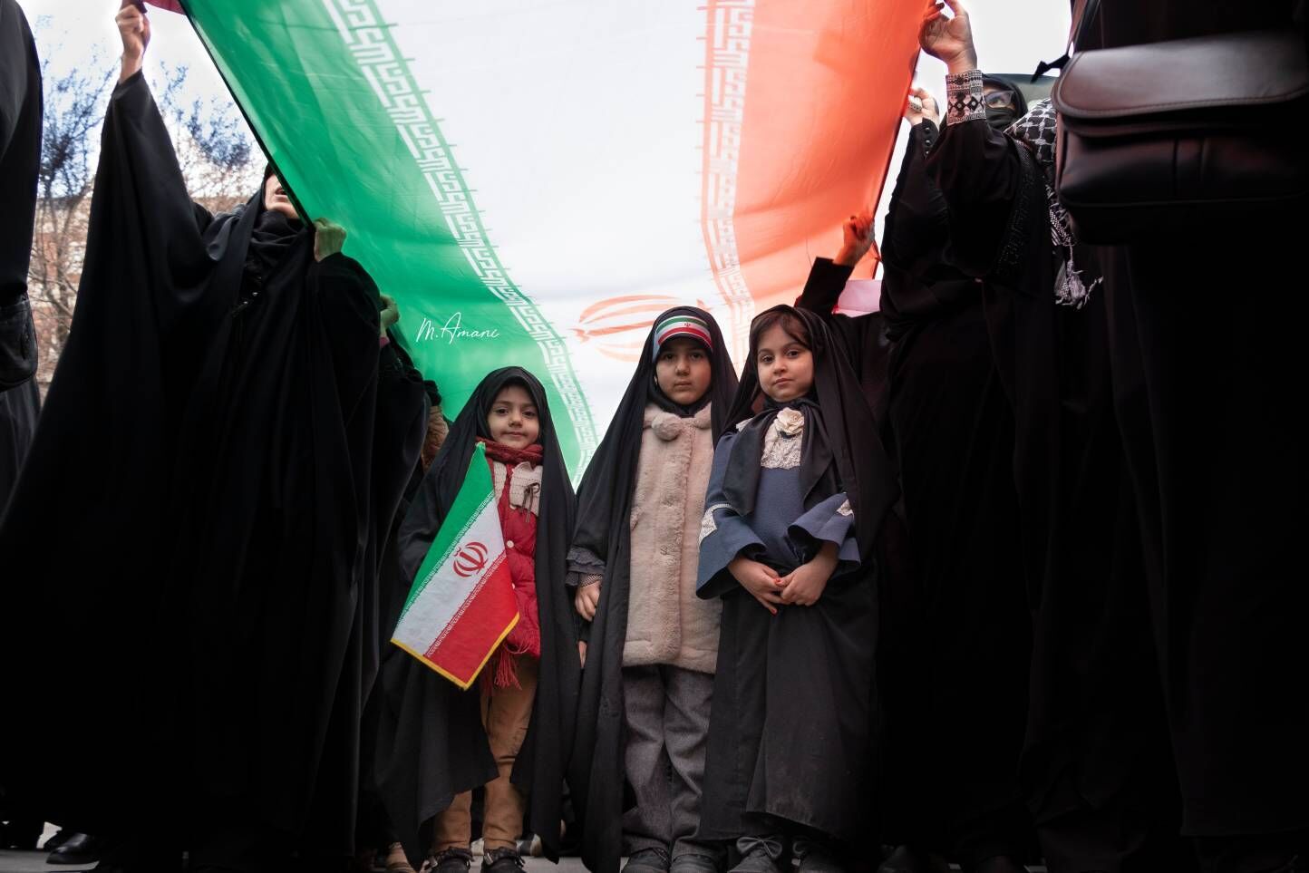 سربازان کوچک در اجتماع مردمی تبریز به خونخواهی از رهبر شهید