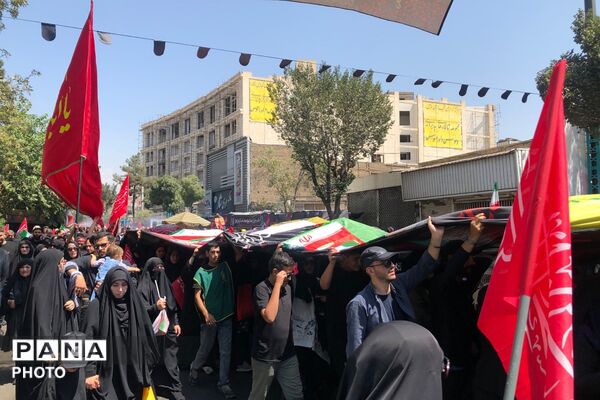 جاماندگان اربعین حسینی در مسیر قبله تهران