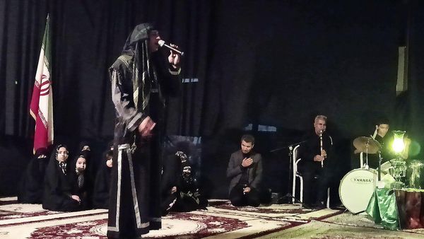 مراسم شب‌دهم محرم در هیئت فرهنگیان  نیشابور