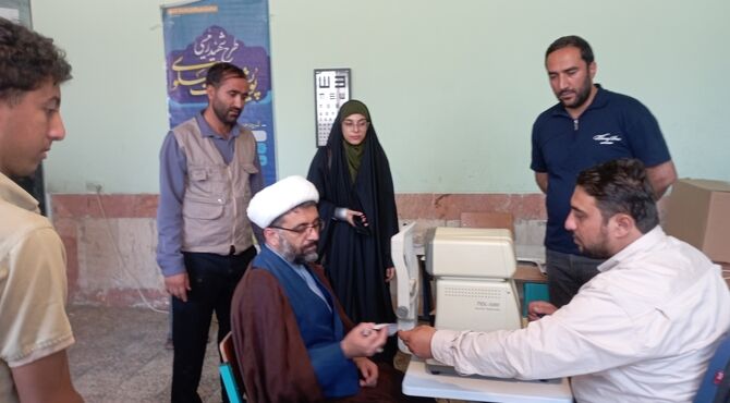 اجرای پویش سلامت علوی در روستای بن‌زرد