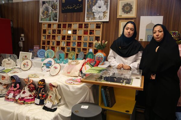 گشایش نمایشگاه دستاورد‌های هنرجویان هنرستان‌های اردبیل 