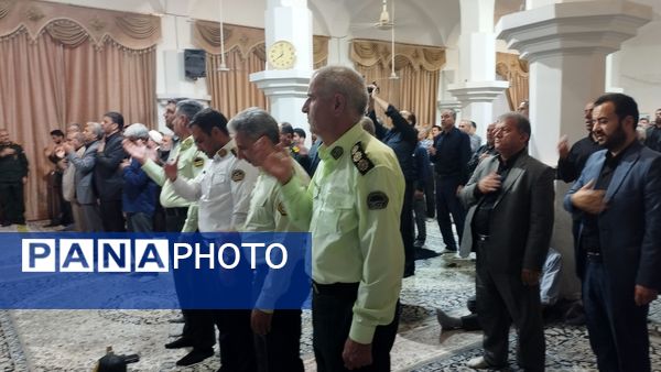 مراسم ترحیم شهید آیت الله رئیسی و همراهانشان در خلیل‌آباد