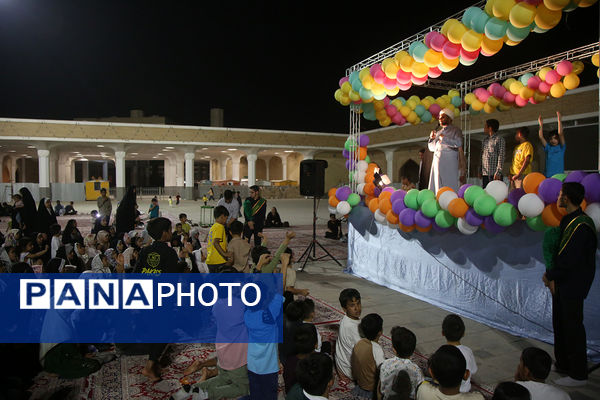 مراسم جشن میلاد پیامبر اکرم(ص) و امام جعفر صادق(ع) در حرم حضرت معصومه(س)