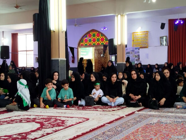 همایش شیرخوارگان حسینی در منطقه رحیم‌آباد