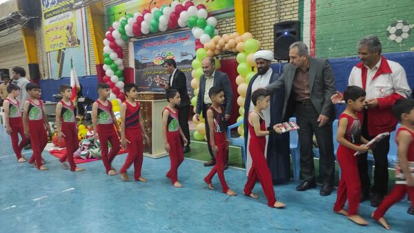 افتتاح المپیاد ورزشی درون‌مدرسه‌ای در هنرستان شهید مافی چناران