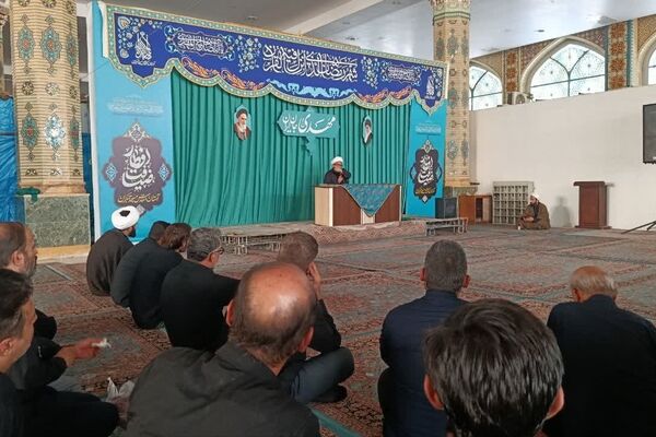 جلسه توجیهی خادمان مسجد جمکران در آستانه تشییع پیکر آقای شهید ایران