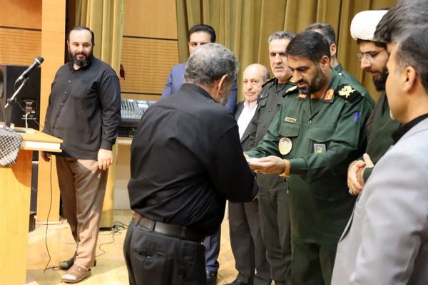 مراسم چهلم شهدای اقتدار در کوهدشت با حضور فرمانده سپاه حضرت ابوالفضل لرستان