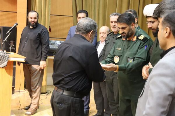 مراسم چهلم شهدای اقتدار در کوهدشت با حضور فرمانده سپاه حضرت ابوالفضل لرستان
