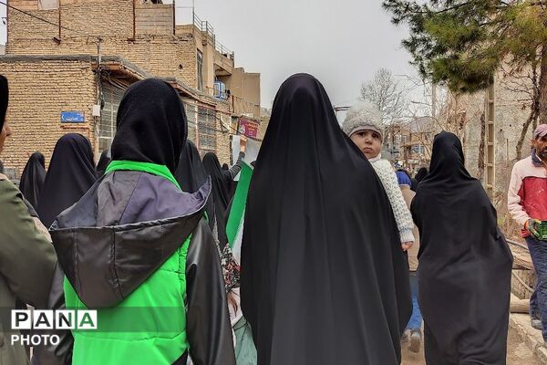 فریاد بغض فرو خورده مردم شهر بار در راهپیمایی روز جهانی قدس