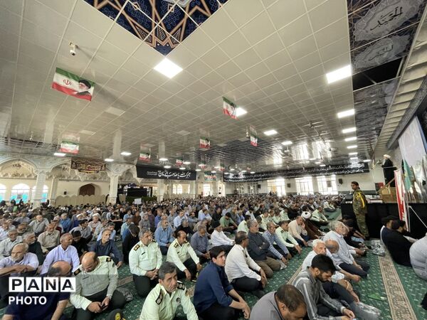 نماز عبادس سیاسی جمعه در شهرستان کاشمر 
