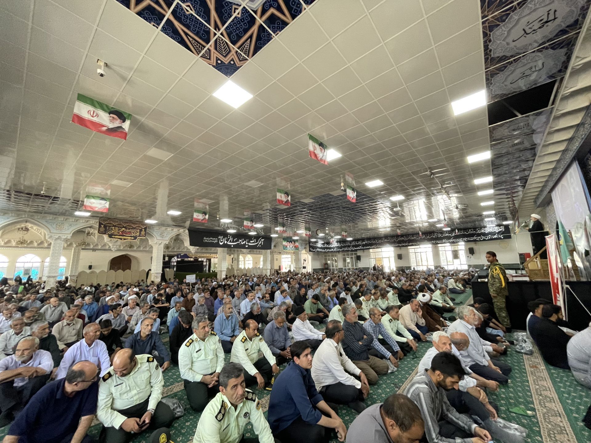 نماز عبادس سیاسی جمعه در شهرستان کاشمر 