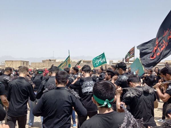 بزرگترین همایش روز عاشورای حسینی در دهنو خلیل‌آباد