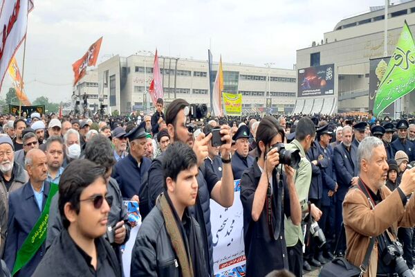 تشیع پیکر شهید مجید شخصی در مشهد