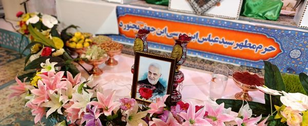 مراسم احیای شب نوزدهم رمضان در امام زاده سید عباس شهرستان بجنورد استان خراسان شمالی