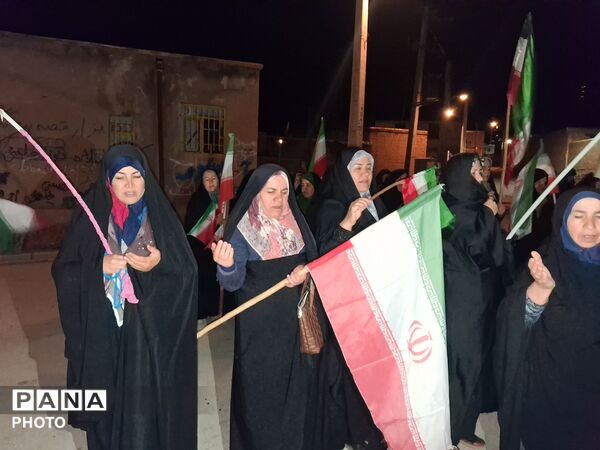 رجز خوانی دختران کنجوران سفلی منطقه قلقلرود