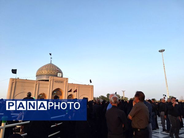 عزاداری هیئت‌های مذهبی در بارگاه منور امام زاده محمد عابد کاخک