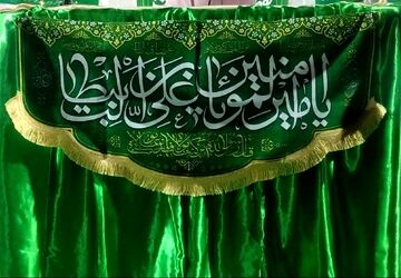 مشق عشق علوی در قاب دانش‌آموزان فیروزآباد