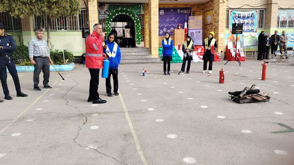 افتتاحیه طرح ملی دادرس و اجرای نمادین مانور سراسری زلزله