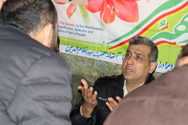 میز خدمت در بخش بندپی شرقی به‌مناسبت دهه فجر