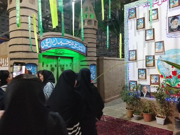 بازدید هنرجویان از بیت الاحزان فاطمه زهرا (س) بناب مرند