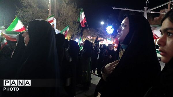 جلوه هایی از حضور باشکوه مردم آشخانه در راهپیمایی