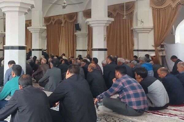 برگزاری نمازجمعه در خلیل‌آباد