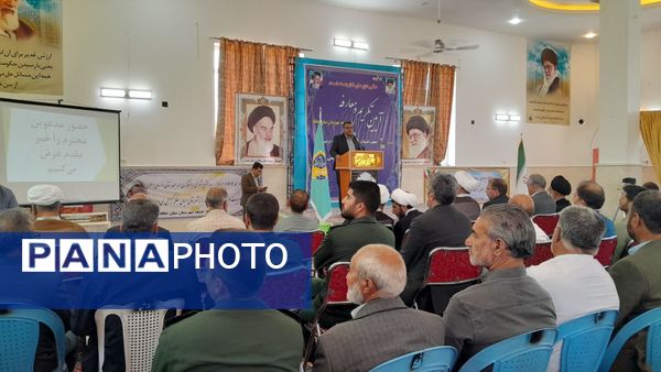 مراسم تکریم و معارفه امام جمعه میان‌جلگه با حضور مسئولان برگزار شد