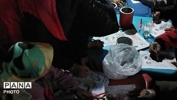 موکب محبان مهدی میزبان کودکان نیشابوری 