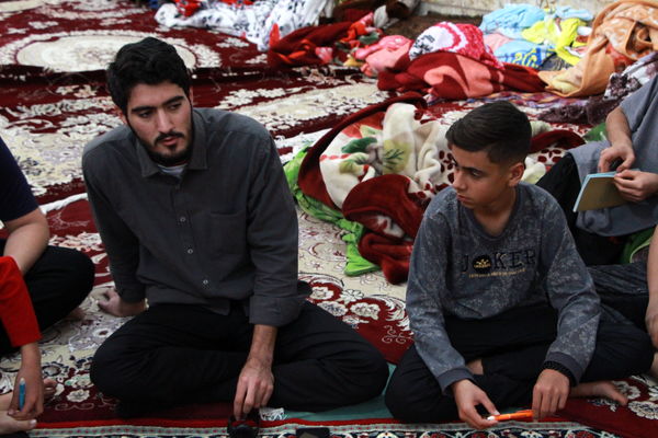 برگزاری حلقه‌های معرفتی صالحین در اعتکاف دانش‌آموزی فهرج