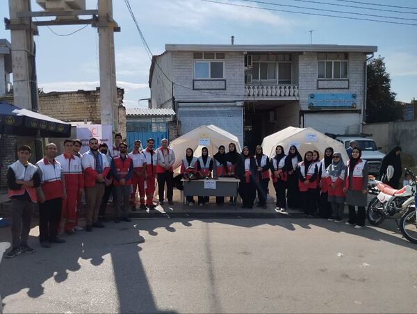 مراسم راهپیمایی ۱۳ آبان در شهرستان میاندورود