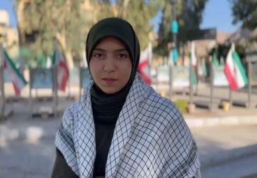 دکلمه خوانی دانش‌آموز خبرنگار پانا در وصف میهن