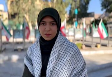 دکلمه خوانی دانش‌آموز خبرنگار پانا در وصف میهن