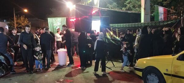 خیابان‌های پلدختر در شب‌های محرم، میزبان عزاداری عاشقان حسینی