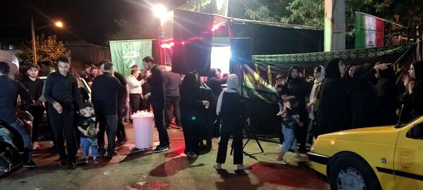 خیابان‌های پلدختر در شب‌های محرم، میزبان عزاداری عاشقان حسینی