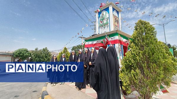 اجرای سرودهای پاتوقی به مناسبت عید غدیر خم در شهرستان مارگون