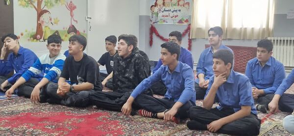 نشست آمادگی اعزام دانش‌آموزان به المپیاد استانی هلال احمر