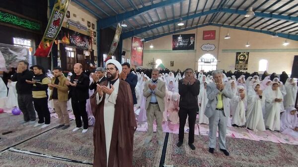 مراسم جشن عبادت ۲۵۰ دانش‌‎آموز پایه سوم مدارس ابتدایی دخترانه شهرستان رابر 