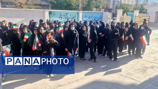 آیین نواختن زنگ انقلاب و جشن آغاز دهه مبارک فجر در گالیکش